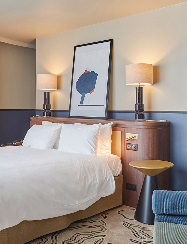 Fabrication Française - tête de lit en bois