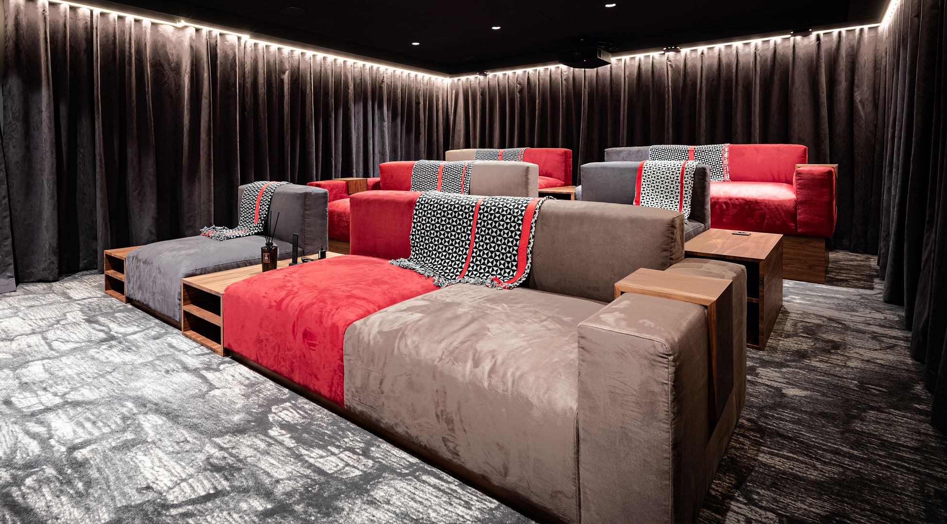 Agencement salle de cinema